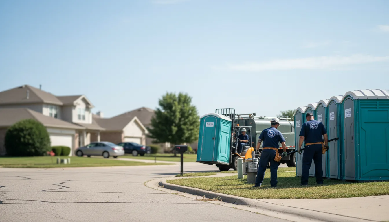 Porta Potty Rental in Whiteland, IN near me